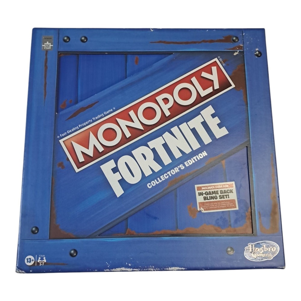 New Monopoly‎ Fortnite Collector's Edition Board Game, Unopened
